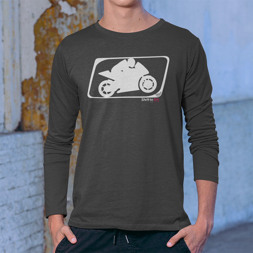 Long Sleeve Full Throttle Moto T-Shirt