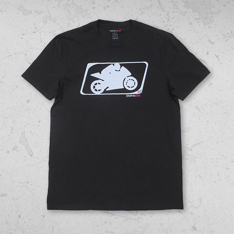 Motorcycle Racer Logo Short Sleeve T-Shirt