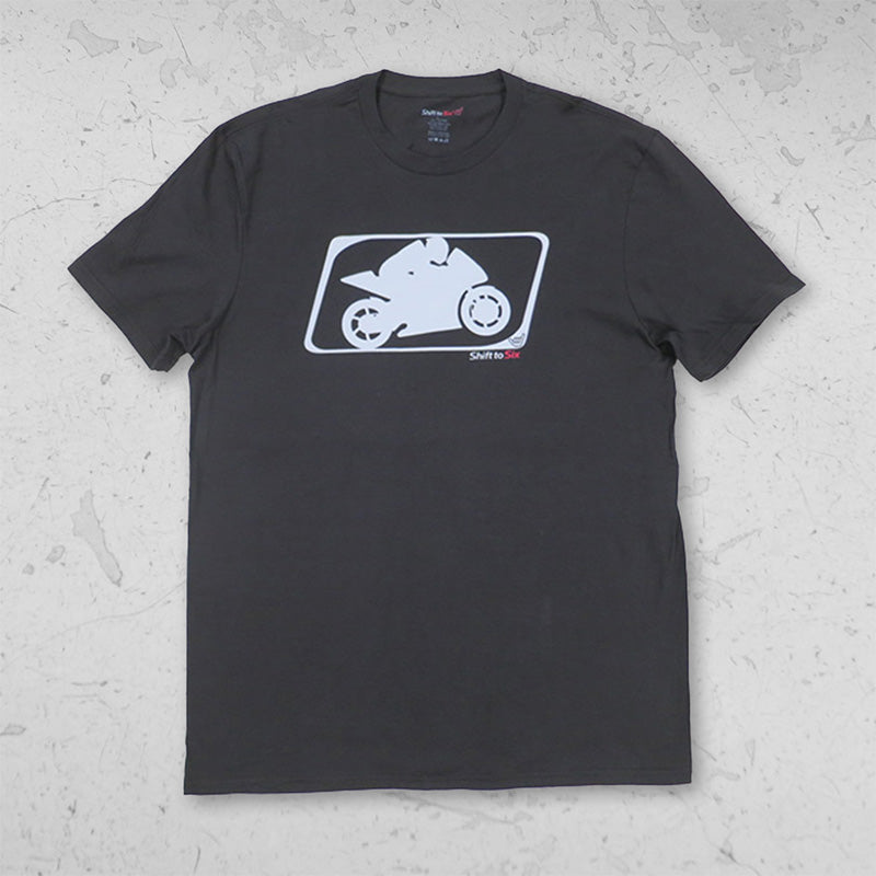 Motorcycle Racer Logo Short Sleeve T-Shirt