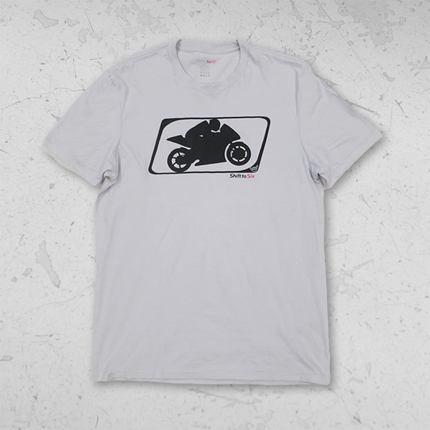 Motorcycle Racer Logo Short Sleeve T-Shirt