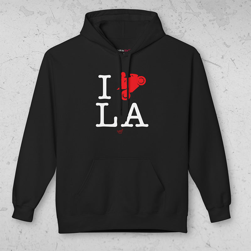 Ride LA (I Love Los Angeles) Midweight Pullover Hoodie