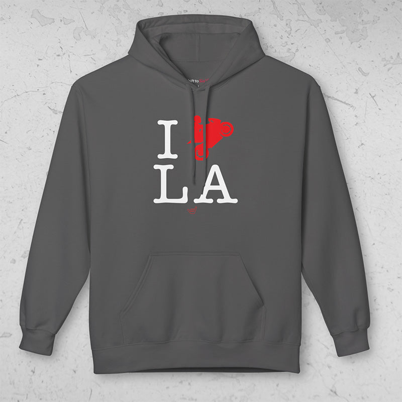 Ride LA (I Love Los Angeles) Midweight Pullover Hoodie
