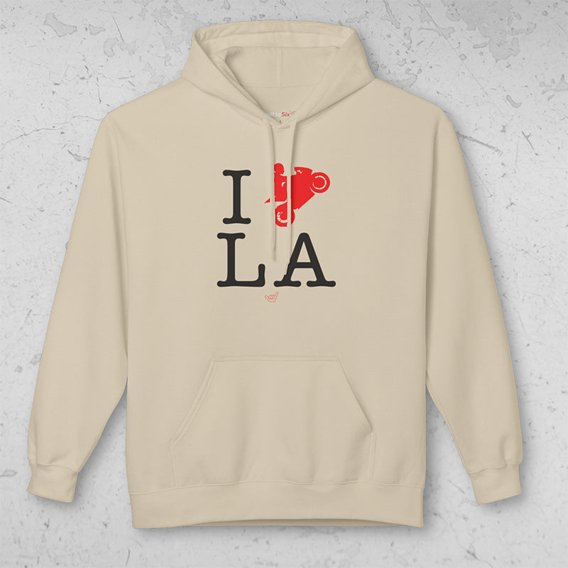 Ride LA (I Love Los Angeles) Midweight Pullover Hoodie