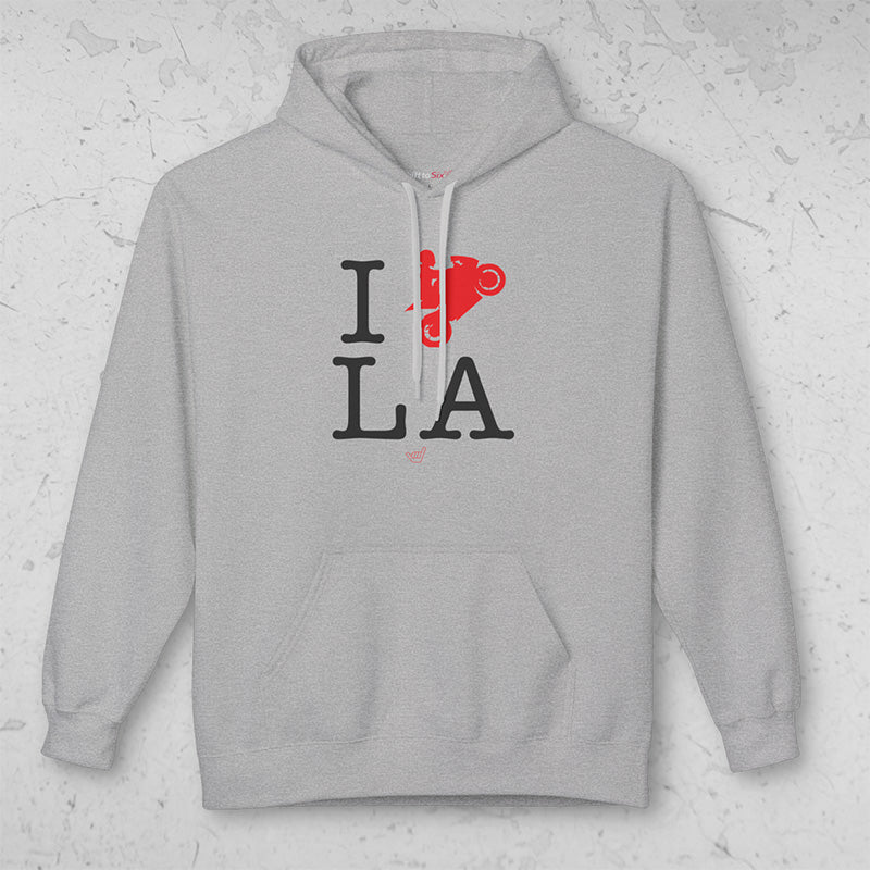 Ride LA (I Love Los Angeles) Midweight Pullover Hoodie