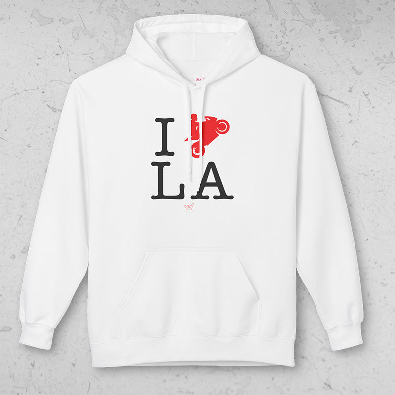 Ride LA (I Love Los Angeles) Midweight Pullover Hoodie