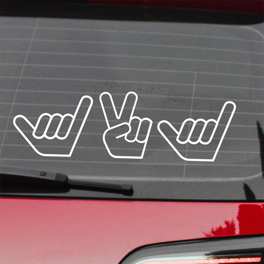 626 So Cal SGV Hands Decal
