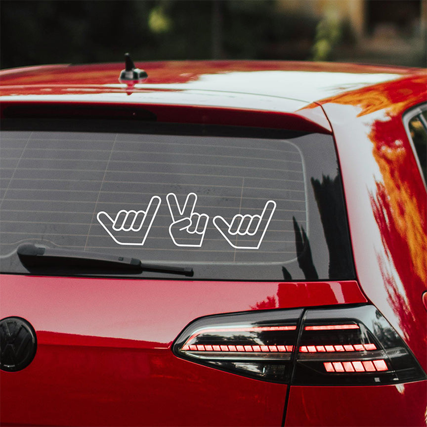 626 So Cal SGV Hands Decal