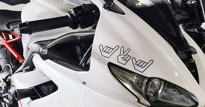626 So Cal SGV Hands Decal