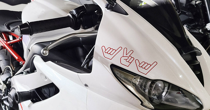 626 So Cal SGV Hands Decal