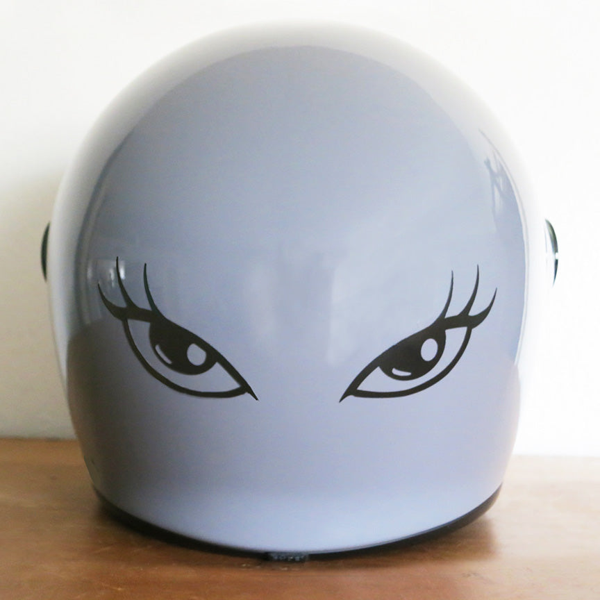Reflective Female Cartoon Eyes Vinyl Decal Sticker