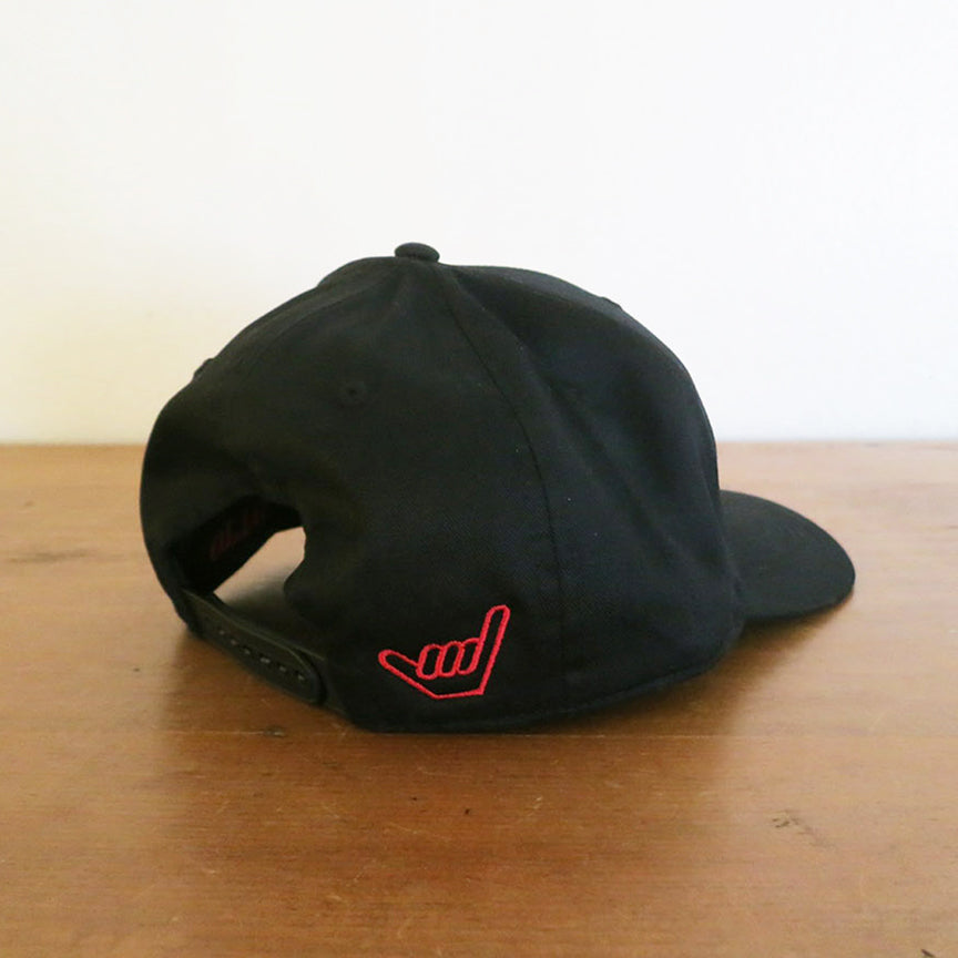 Hawaii 'HI' Shaka Hand Snap back Adjustable Embroidered Classic Hat