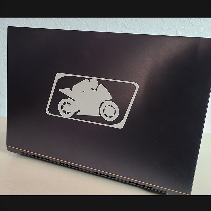 Motorcycle Full Throttle Decal