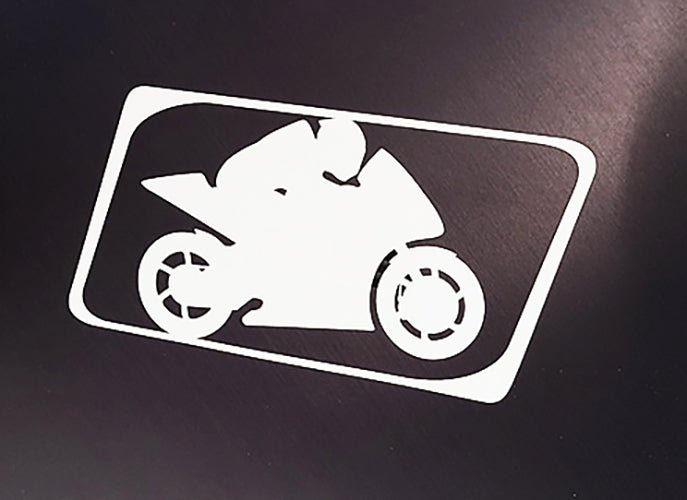 Motorcycle Full Throttle Decal