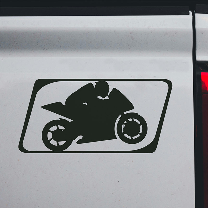 Motorcycle Full Throttle Decal