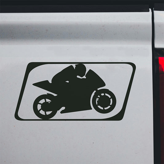 Motorcycle Full Throttle Decal